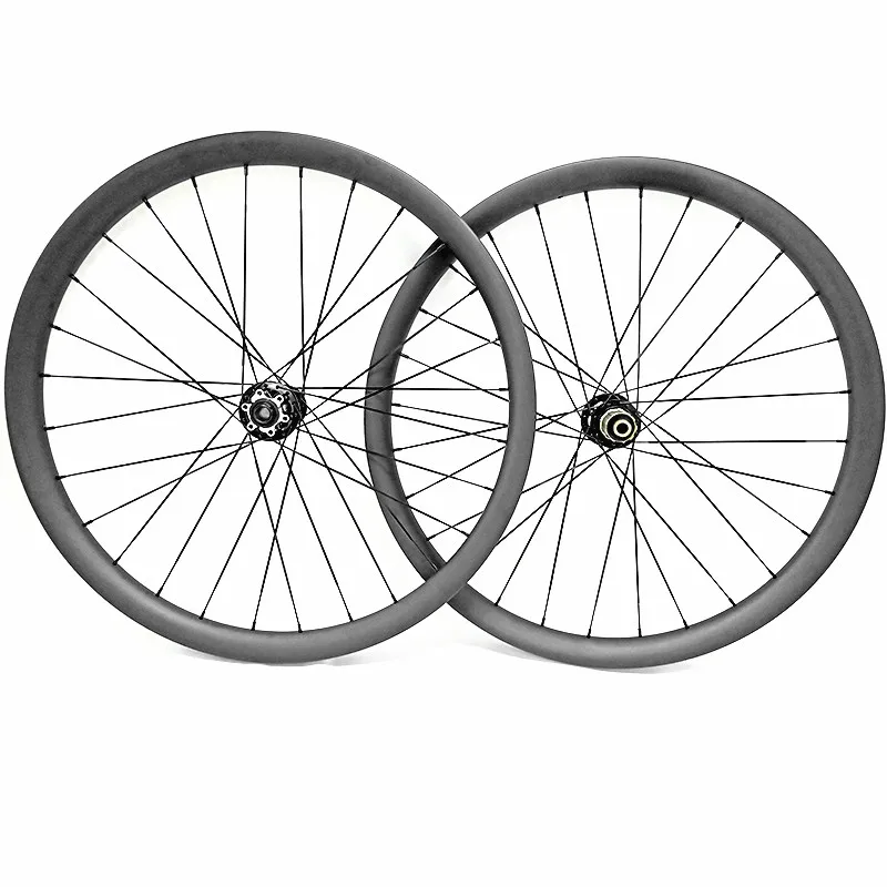 29er карбоновые горные колеса дисковые бескамерные AM 45x25 мм асимметричная фонарь