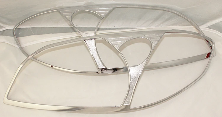 Для Toyota Soluna Vios 2003 2005 2006 2007 XP40 насадка из АБС-пластика свет лампы Крышка отделка рамки протектор Стикеры Автомобиль Стайлинг аксессуар