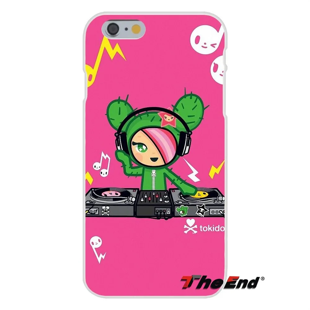 Японский Tokidoki стикер всех звезд силиконовый чехол для телефона iPhone X 4 4S 5 5S 5C SE 6 6S 7