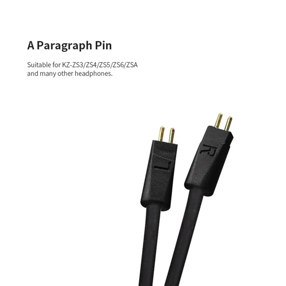 KZ Bluetooth кабель Модуль Aptx беспроводной адаптер обновления съемный шнур для KZ ZS10 ZSR ZS6 ZS5 ZS3 ZST ZSA IPX5 Водонепроницаемый