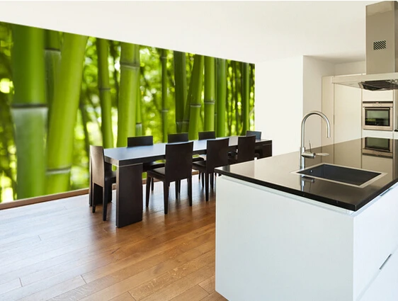 Фотообои на заказ бамбуковые деревья 3d стереоскопические обои для гостиной