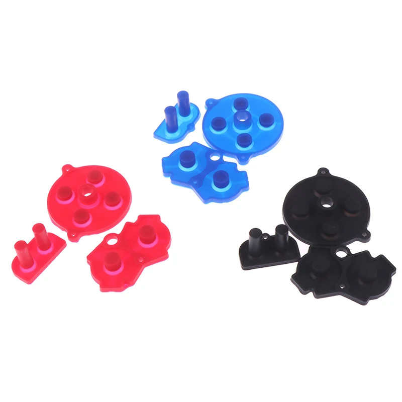 3 шт./компл. Новый Силиконовый Проводящий резиновый кнопочный коврик для gba Advance