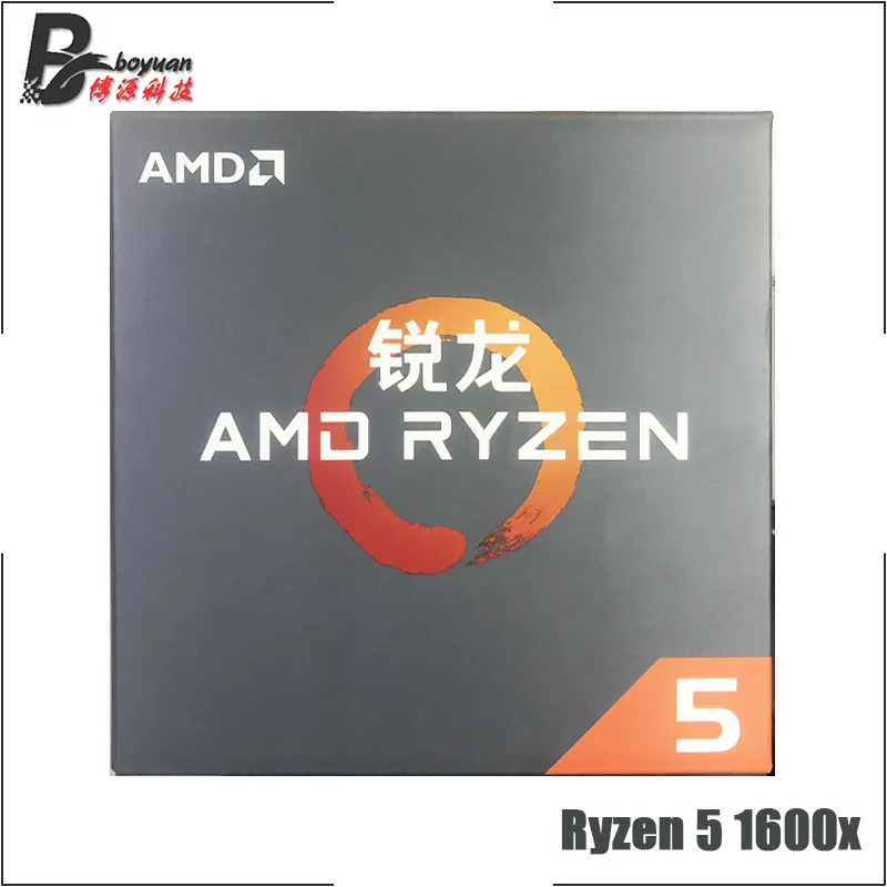 AMD Ryzen 5 1600X R5 1600x3 6 GHz шестиядерный 12 ниточный новый процессор YD160XBCM6IAE Socket