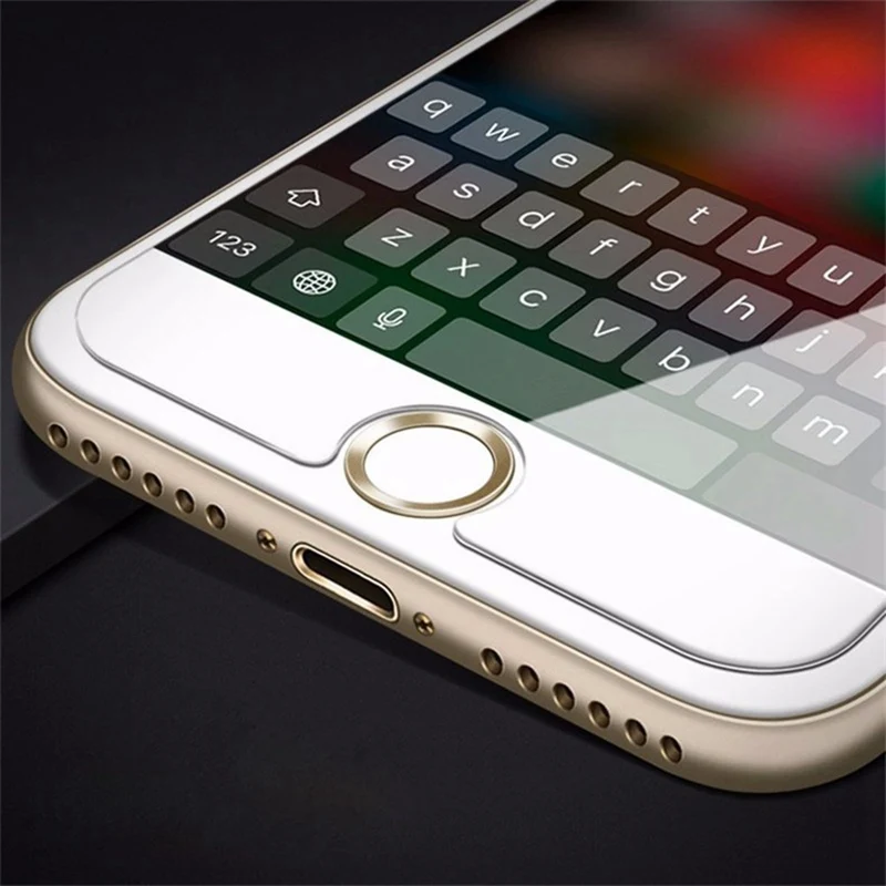 Наклейка на кнопку «домой», защита для клавиатуры, колпачок для IPhone 5S, 5, SE, 4, 6, 6 S, 7, 8 Plus, кнопка разблокировки отпечатков пальцев, сенсорный экран