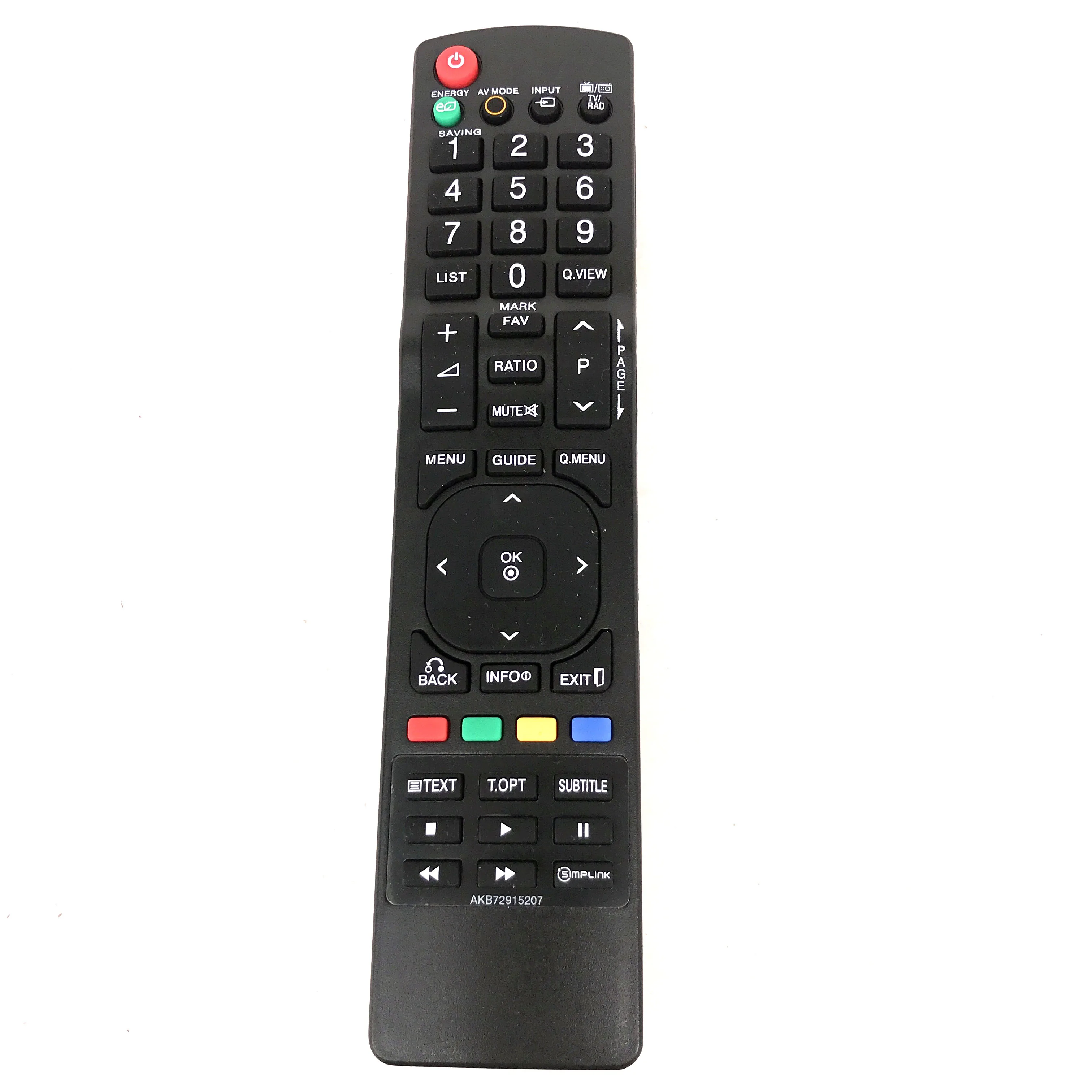 Новый дистанционный пульт AKB72915207 для LG светодиодный ЖК-дисплей Смарт ТВ AKB72915238