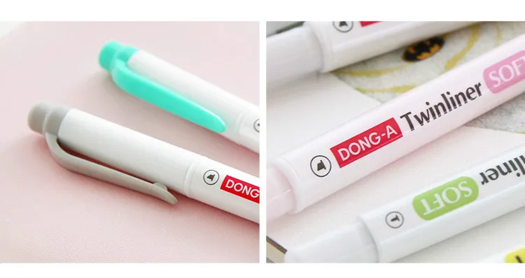 Корейский Kawaii пастельный текстовый маркер двойной наконечник маркеры Fosforlu Kalem Mildliner стиль Пуля журнал поставок Milkliner Destacador
