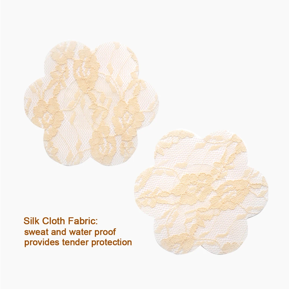 Feoya Цветок Клей грудь соски силиконовые подушечки наклейки вставьте тела груди