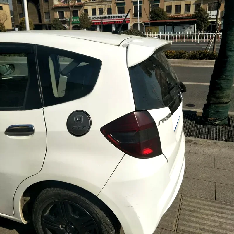 Для 2008-2013 Honda Jazz Fit спойлер высокого качества ABS Материал заднее крыло автомобиля