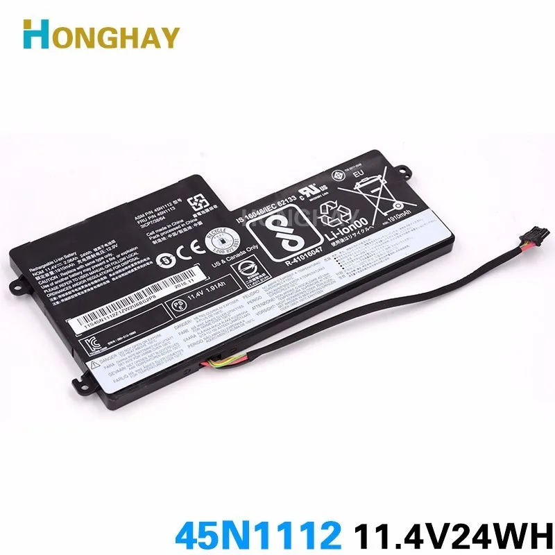 Оригинальный аккумулятор HONGHAY 45N1112 45N1113 для ноутбука Lenovo Thinkpad X240 X240S X250 X250S T440 T440S T540