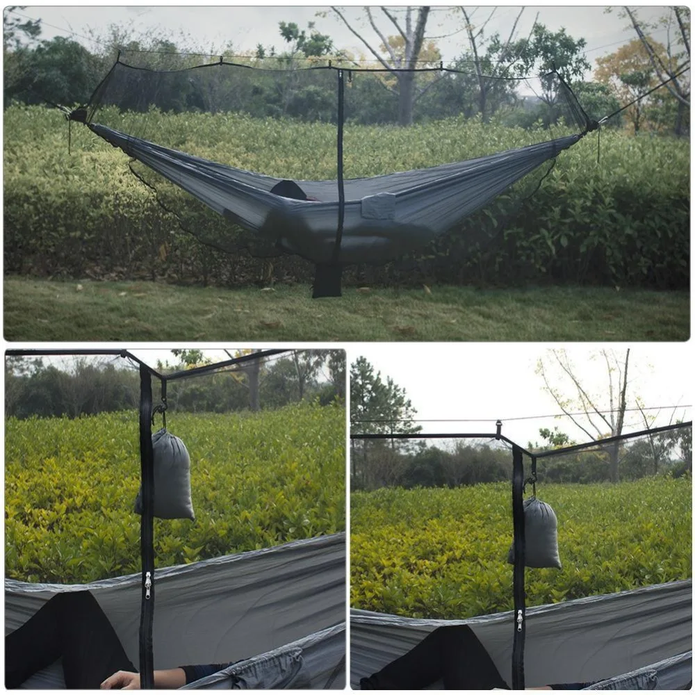 Drop Shipping Portable Mosquito Net Hammock Tent With Adjustable Straps And Carabiners Large Stocking 5 Colors In Stock | Мебель