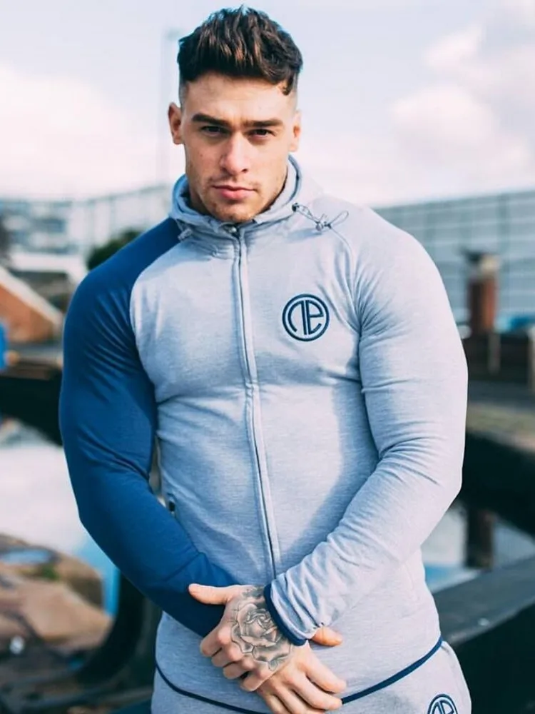 Для мужчин s Акула bay тренажерные залы инженеров Толстовка Singlets кофты мужчин s толстовки Стрингер фитнес мужчин's толстовки рубашк - Цвет: 3