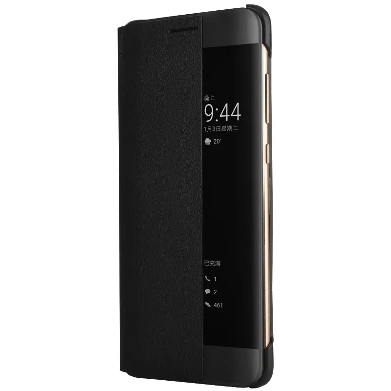 Чехол для Huawei Mate 9 Pro откидной из искусственной кожи чехлы смартфонов с окошком Mate9