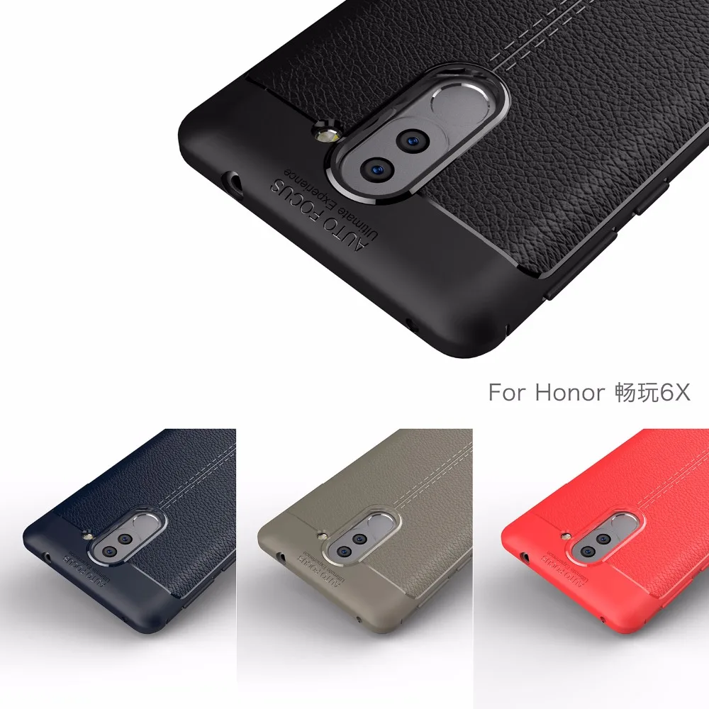 Cyke Роскошный чехол для Huawei Honor 6X случае полный защитный 6x задняя крышка Чехлы Fundas |