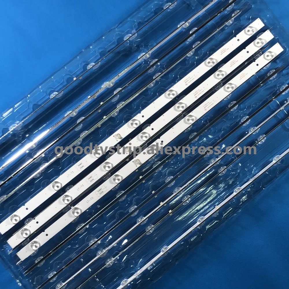 Новый 15 шт. * 7 светодиодный 607 мм подсветка полосы 5800 W32001 3P00 05 20024A 04A для LC320DXJ SFA2