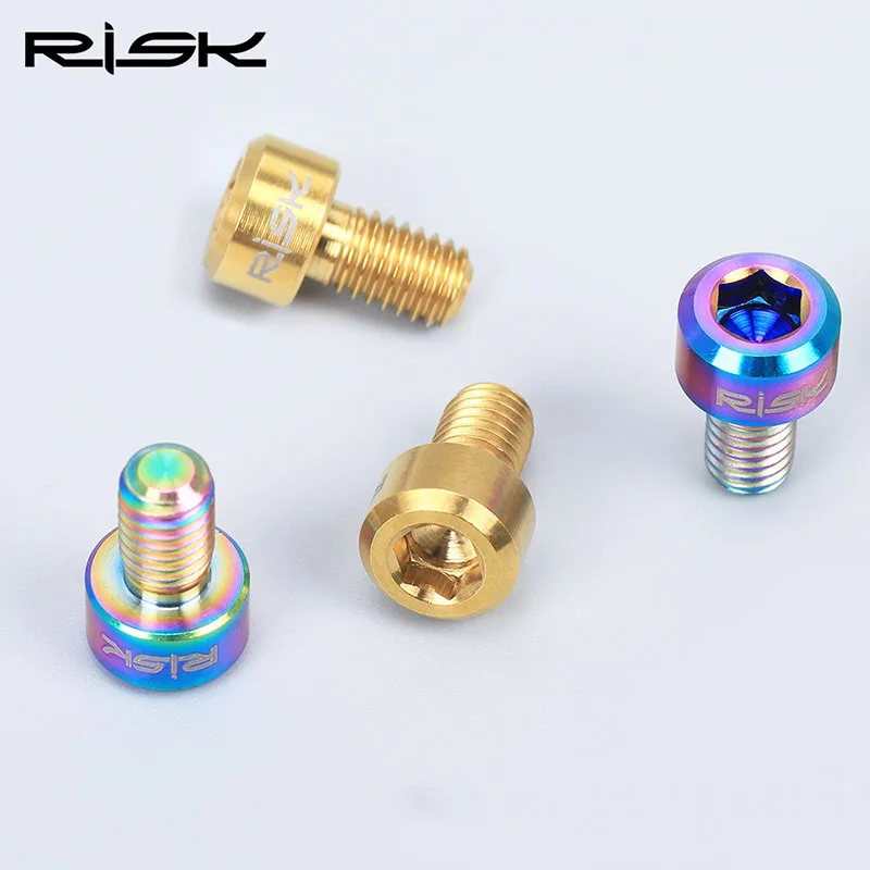 M6x10mm V Тормозной болт для шоссейного велосипеда из титанового сплава MTB зажим