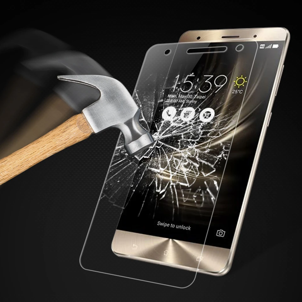 2 шт для стекла Asus Zenfone 3 Deluxe ZS570KL защита экрана закаленное стекло защитная