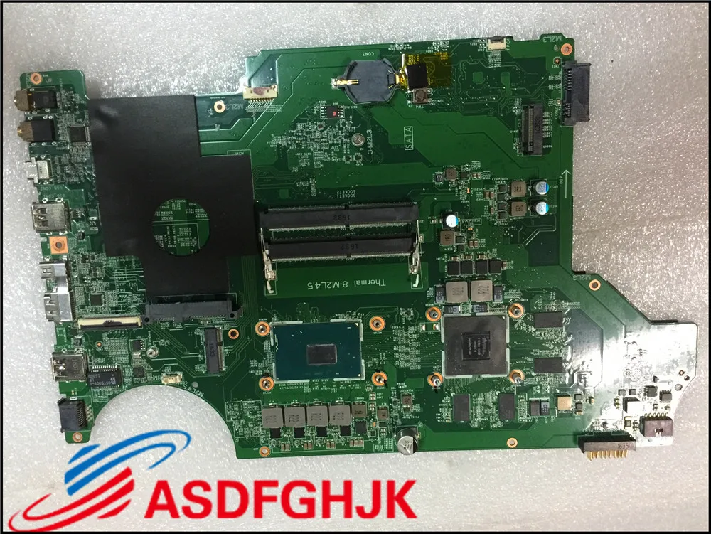 Оригинальный Для MSI GL62 6QD GL72 материнская плата портативного компьютера с I5 6300HQ и
