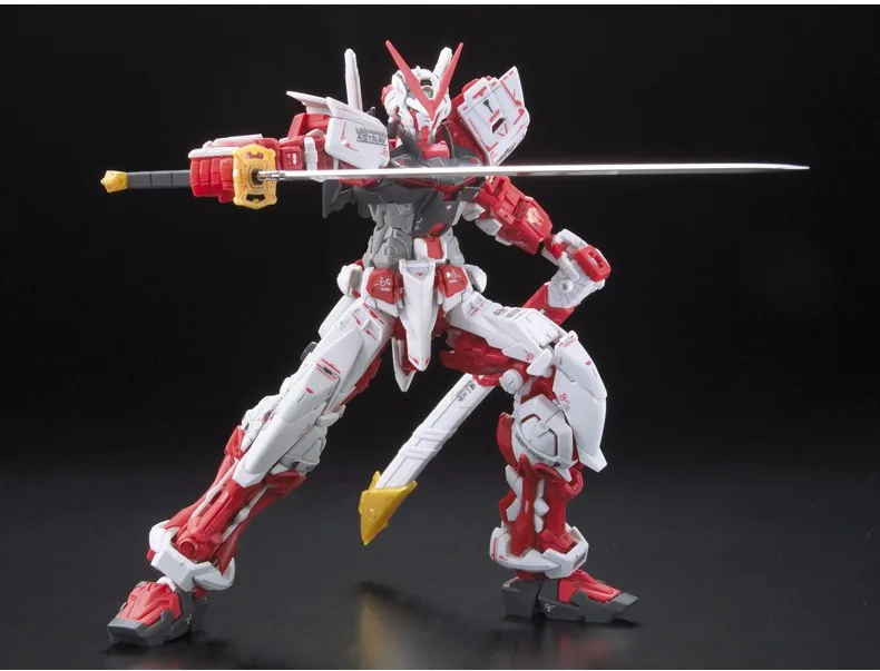 Аниме bandai мобильный Костюм Япония RG 1/144 Gundam сбивается с пути красная рамка MBF-P02 модель Собранный робот фигурка gunpla горячие детские игрушки
