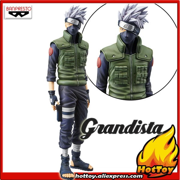 100% оригинальная коллекция Banpresto Grandista Shinobi Relations Figure HATAKE KAKASHI|Игровые фигурки и