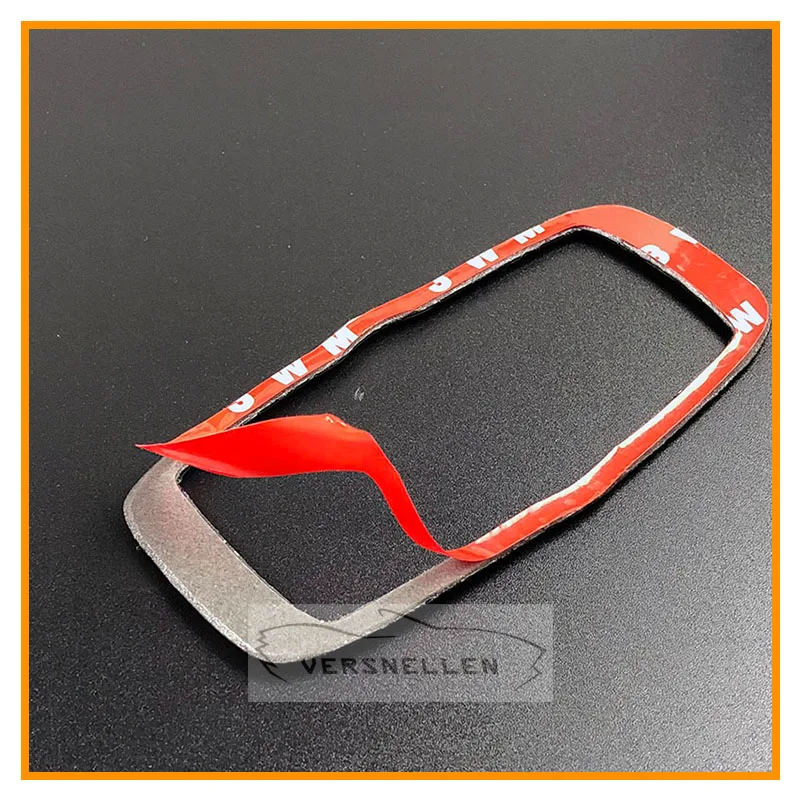 Аксессуары для салона грузовика из углеродного волокна переключатель фар рамка