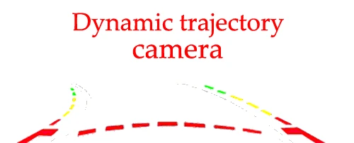 dynamic line camera CCD HD Автомобильная камера заднего вида для LEXUS IS200/IS300 RX350/330/300 ES330 HS250H RX400H Dynamic Trace парковочная задняя камера - Название цвета: dynamic line camera