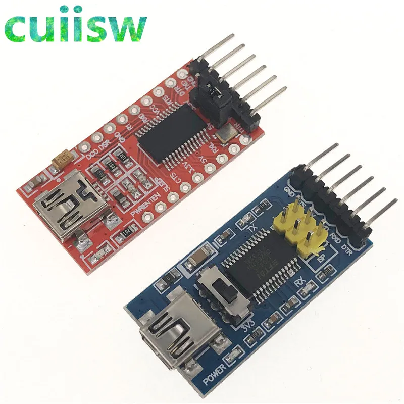 Cuiisw 1 шт. FT232RL FT232 FTDI USB 3 В 5 в TTL Последовательный модуль адаптера для мини порта