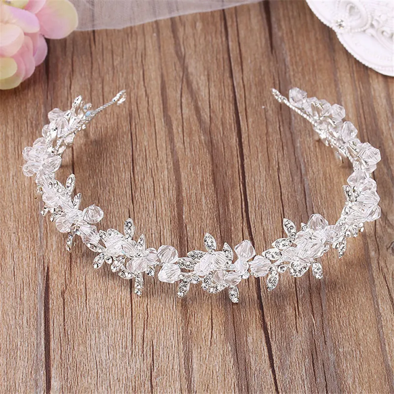 Свадебная тиара с жемчугом для невесты повязки на голову женский головной убор