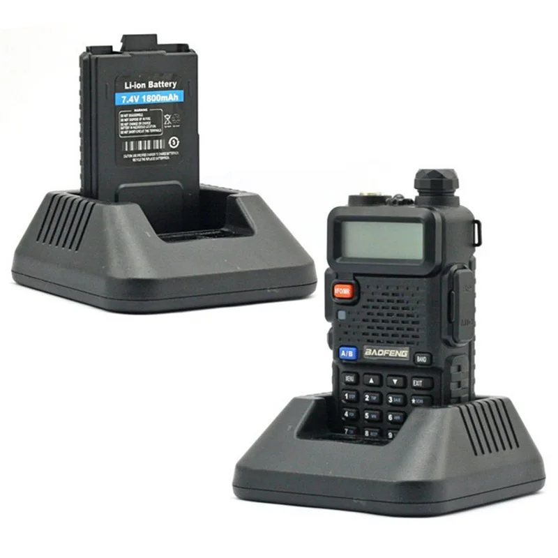 Baofeng UV 5R 136 174/400 520 МГц рация 5 Вт УВЧ и УКВ Двухдиапазонный портативный