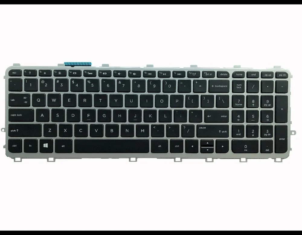 Клавиатура для ноутбука HP Envy 15-J 17-J с английской раскладкой 720244-001 90 дней гарантии |