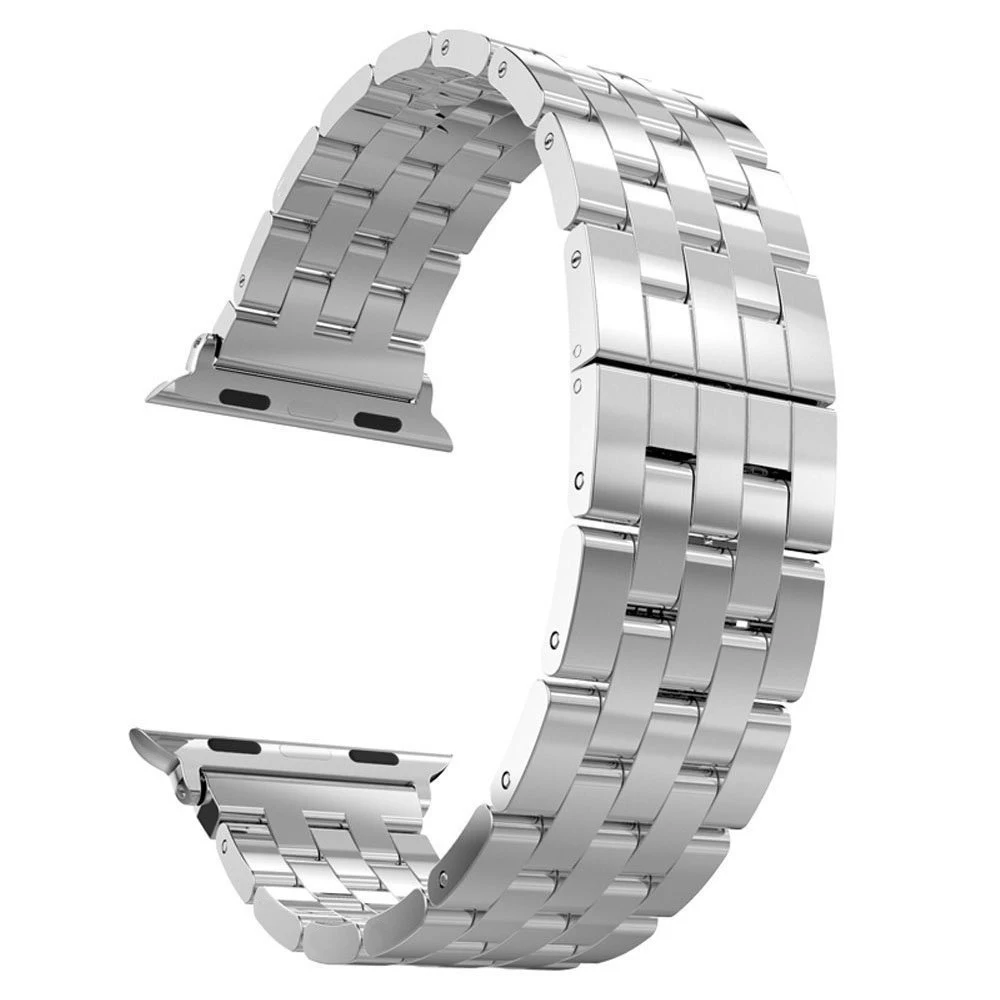 Ремешок из нержавеющей стали для наручных часов сменный Браслет iWatch Apple Watch Sport