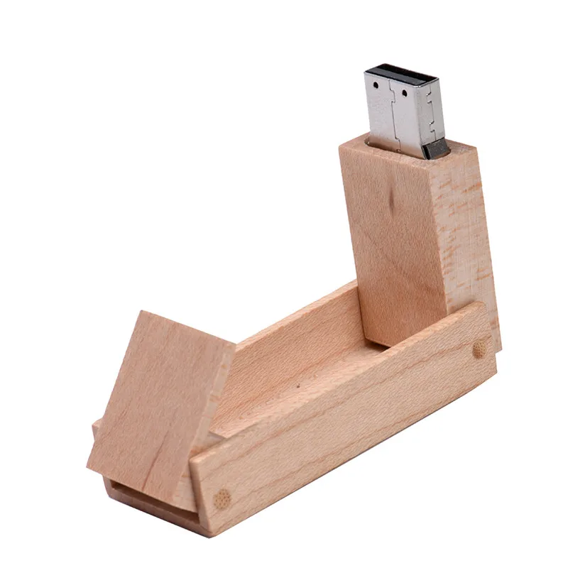 USB SHANDIAN(более 10 шт. бесплатный логотип) Деревянный USB+ коробка USB флэш-накопитель 4 ГБ 8 ГБ 16 г 32 Гб карта памяти фотография свадебный подарок - Цвет: USB