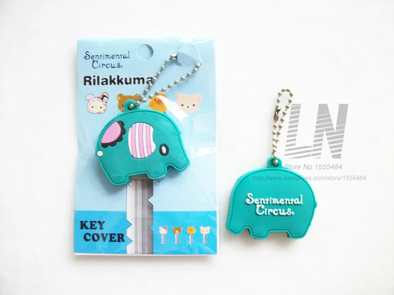 Высокое качество мультфильм аниме милый ключ крышка силиконовый Микки Ститч медведь брелок для женщин подарок сова Porte Clef Minne брелок