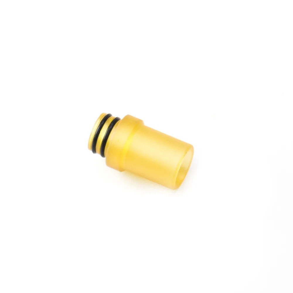 Кварцевый Banger 2 шт. 510 капельный наконечник PEI Золотой 20 мм длина для Kayfun Ammit RTA RDA