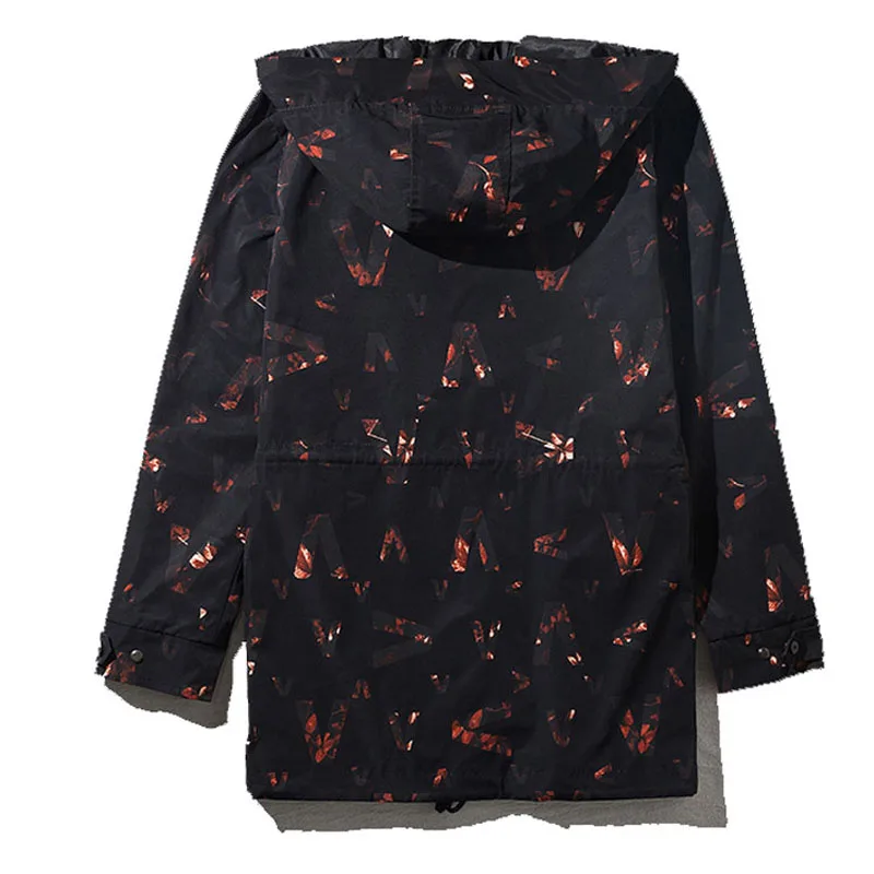 Мужская шаль Тренч пальто с длинным рукавом куртки головные уборы капюшоном