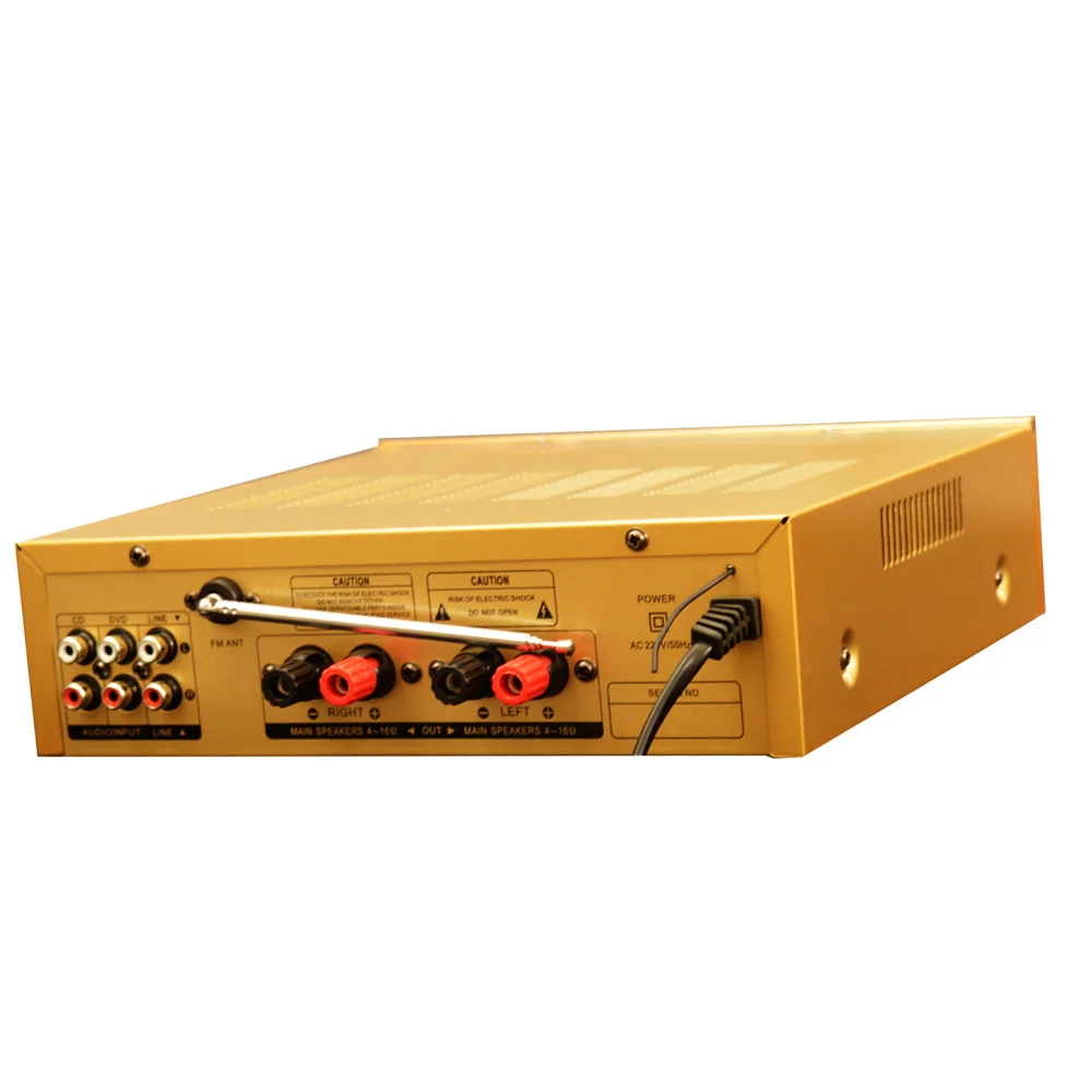 TAV-500BT поддерживает аудио формат без потерь 220 В 300 Вт+ 300 Вт 2,0 USB sd-карта Bluetooth пульт дистанционного управления домашний аудио усилитель