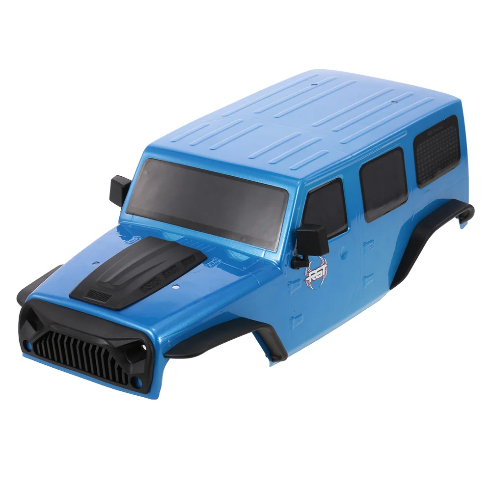 1:10 RC корпус автомобиля для 1/10 RGT 86100 HSP HPI Traxxas Redcat RC4WD Tamiya Jeep Wrangler гусеничный