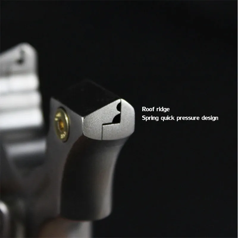 

Slingshot for Hunting High Quality Stainless Steel Accurate Aiming Catapult Flat Rubber Band New