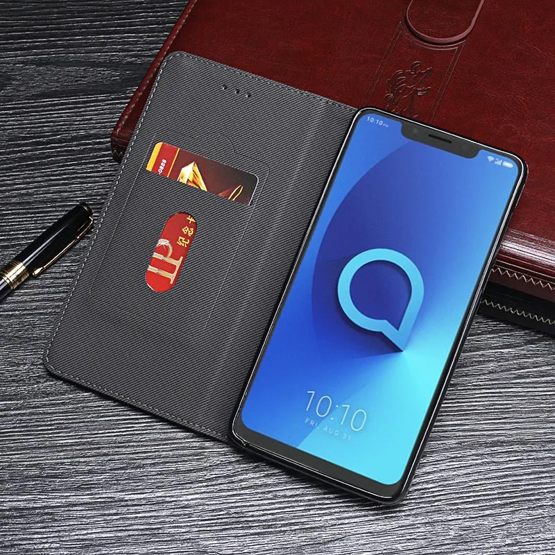Чехол для Alcatel 5V чехол высокого качества в стиле ретро кожаный книжка 5060D телефона