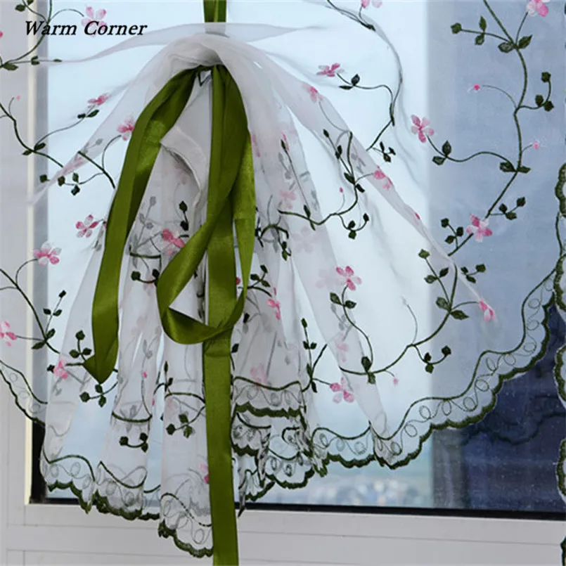2017 лм цветок цвет тюль дверь окно занавеска драпировка панель отвесный шарф Valance