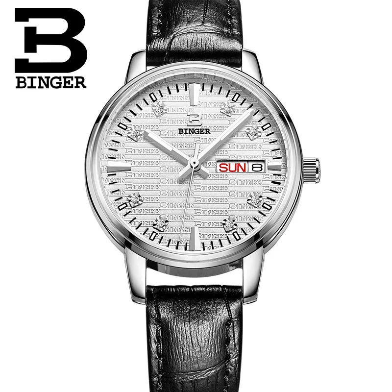 Женские кварцевые наручные часы с кожаным ремешком водонепроницаемые|crossroad| |