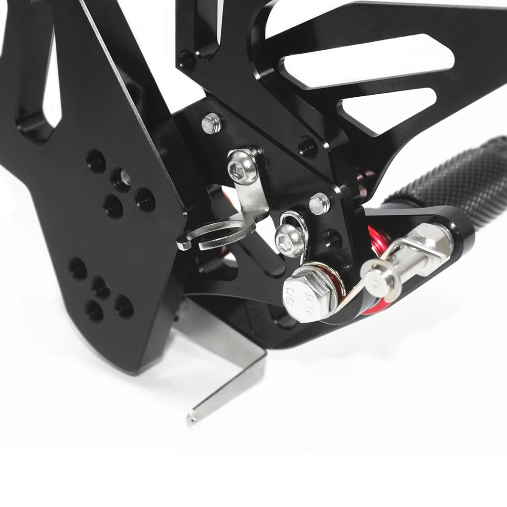 Для Ninja 400 ZX R400 CNC Регулируемые подножки для ног Rider Rearsets педаль для ног для KAWASAKI ZX-R400 NINJA400