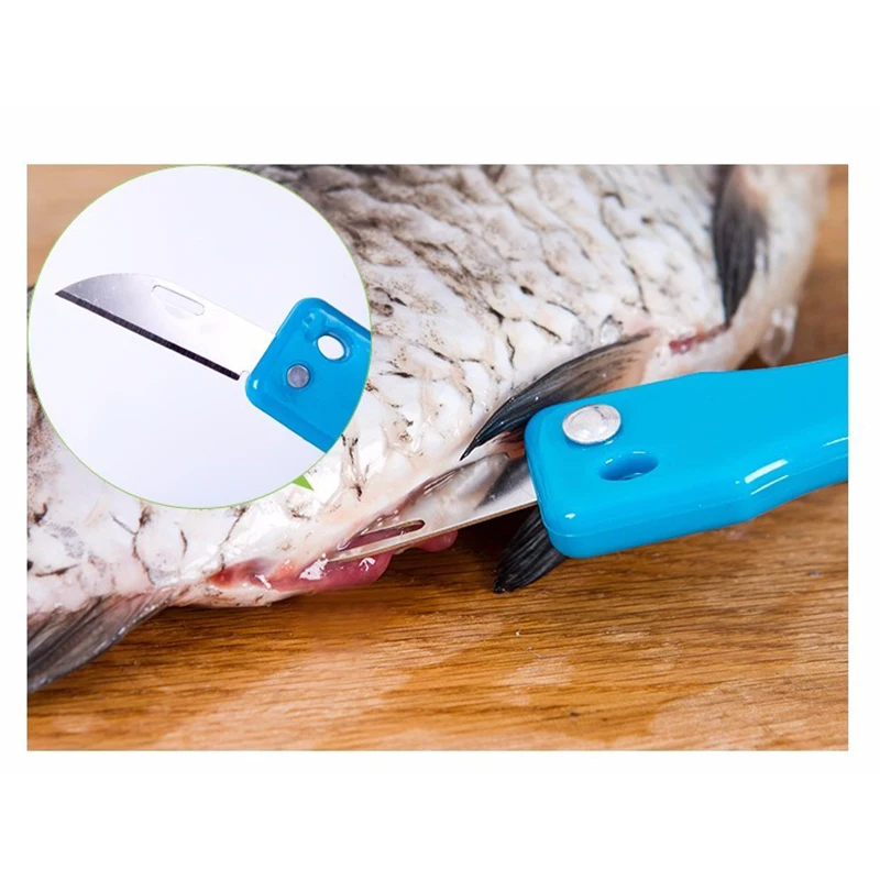 Инструменты для приготовления рыбы скребок из нержавеющей стали Чистый нож