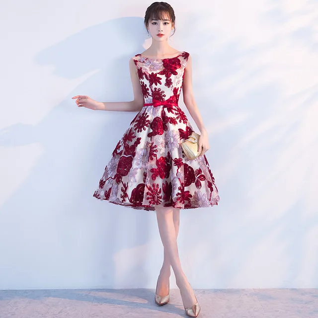 style 2 Сексуальное платье в китайском стиле; женские тонкие вечерние Длинные Cheongsam; свадебное платье; роскошное свадебное платье; Qipao; модная одежда; Vestido - Цвет: style 2