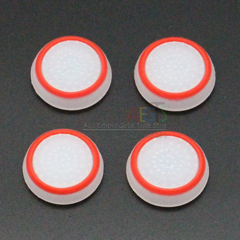 Силиконовые цветные колпачки 4 шт./лот джойстик для XBOX ONE X360 светящиеся резиновые