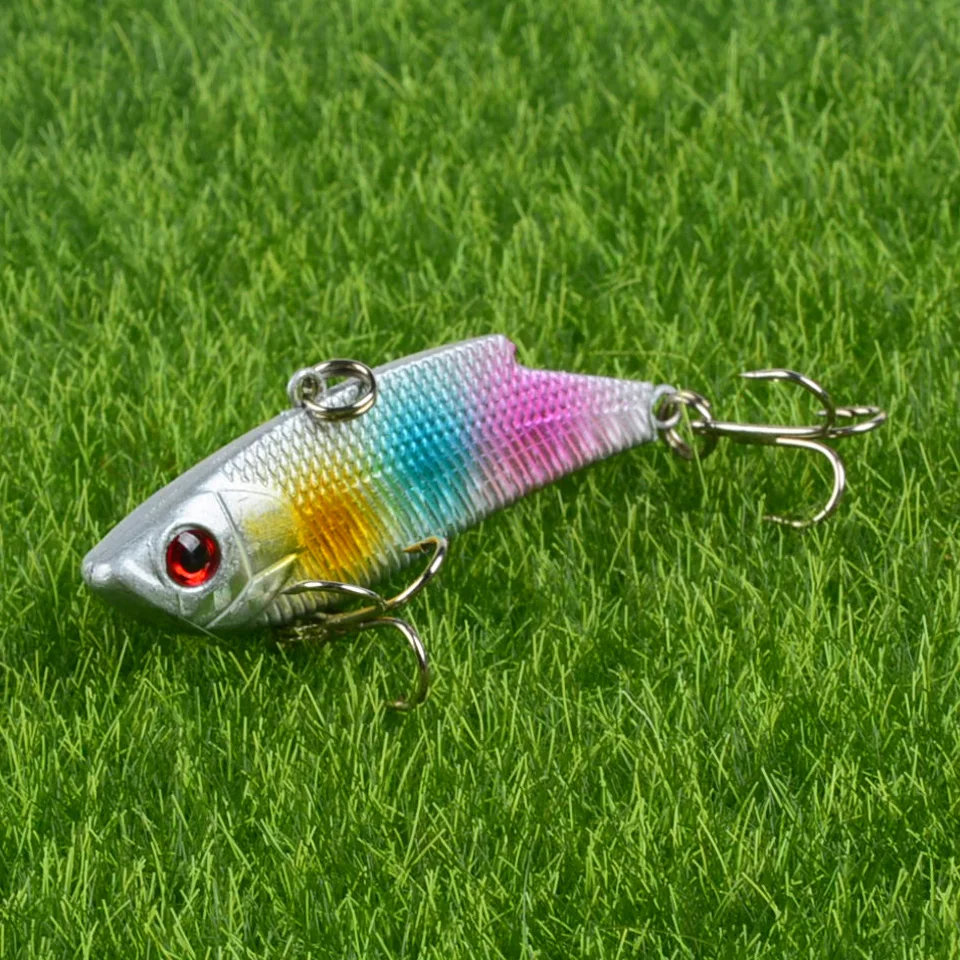 1 шт. твердая приманка VibFishing 5 см 9 6 г deepwater Crankbait Wobblers Isca искусственная для басов