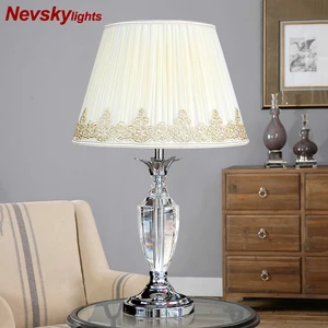 Crystal Table Lamp Bedroom Desk Lights Crystal Table Lights Bulb Lamp Modern Home Decoration Bedside Table Lighting Living Room
