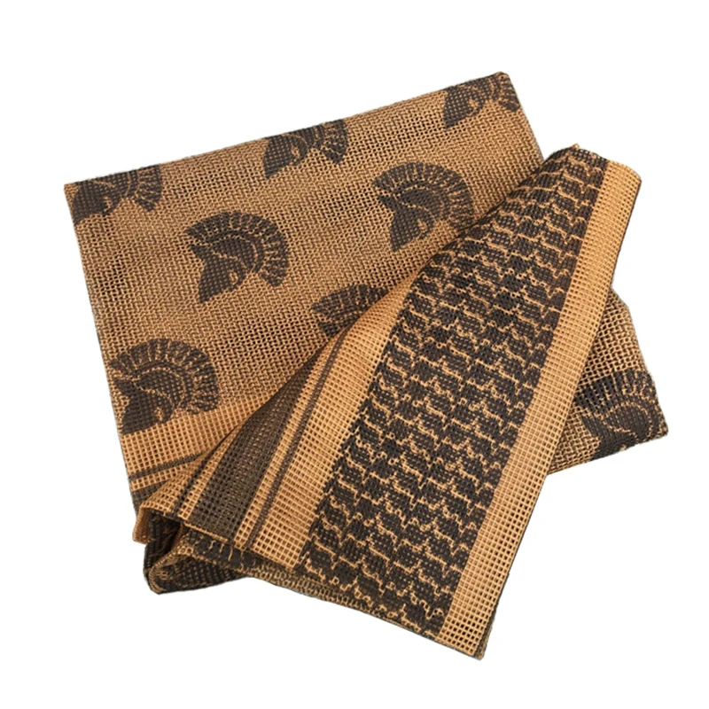 Тактический туристический шарф 110x110см армейский в арабском стиле для охоты лица