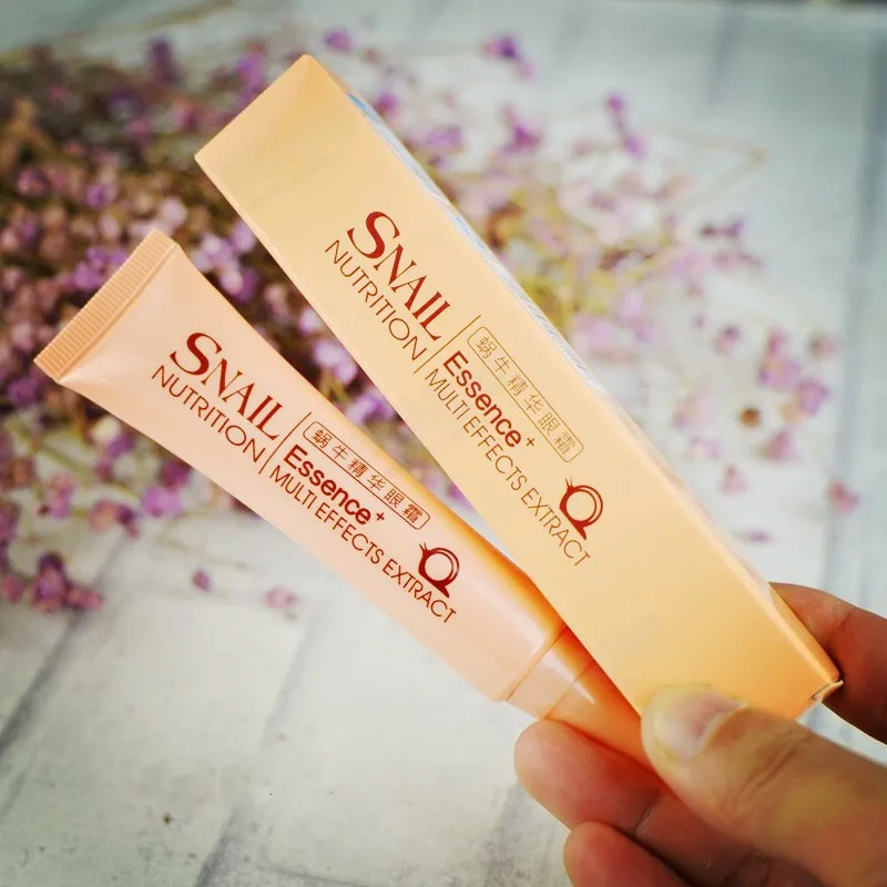 Snail Eye Cream Bag Fix Anti Wrinkle Aging bag Damage Skin Protect Underbb Before Make Up Essence |