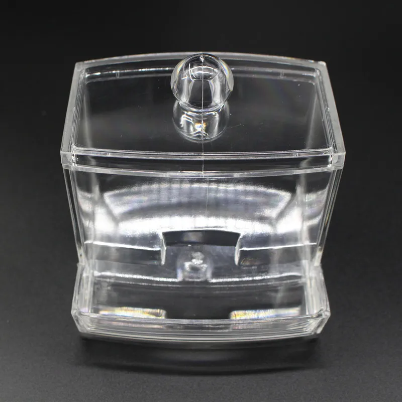 Держатель для ватных палочек органайзер хранения косметики пластиковый