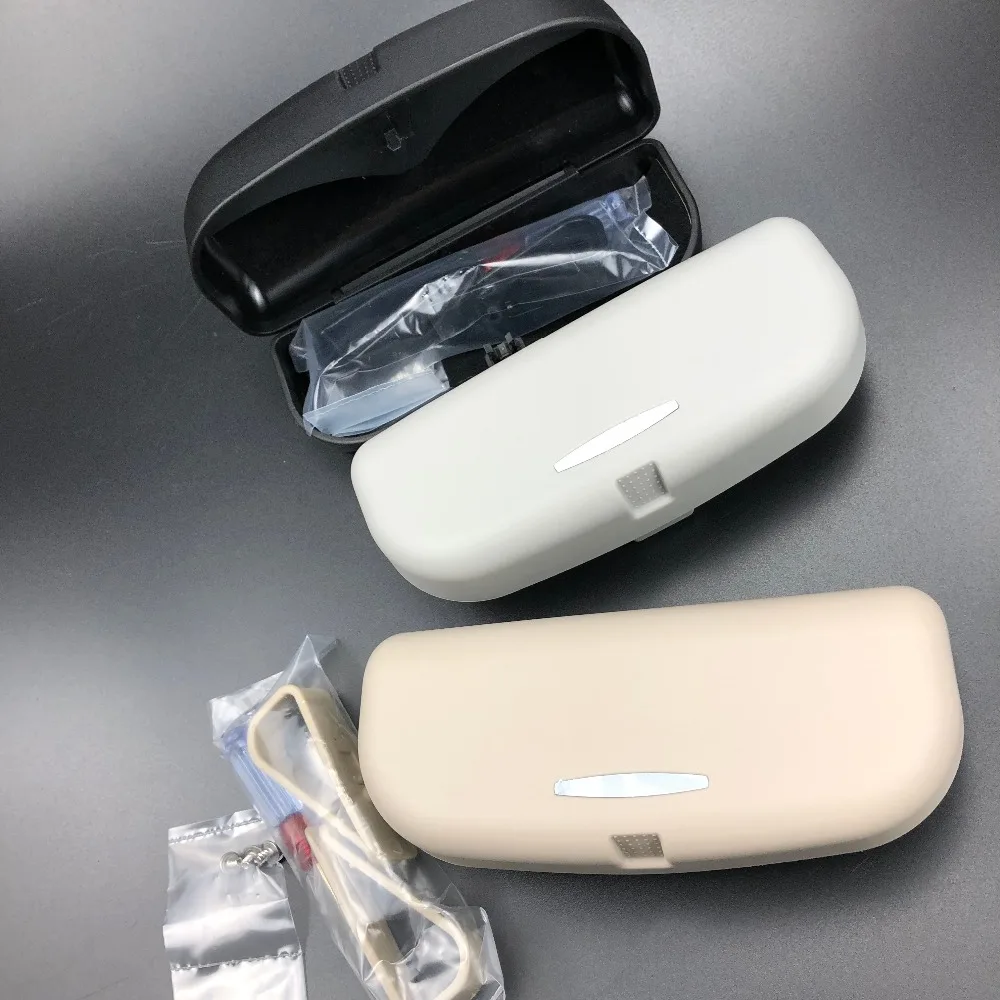 Автомобильный солнцезащитный козырек очки солнцезащитные с клипсой портативный